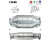 MAZDA B64E20600B Catalytic Converter